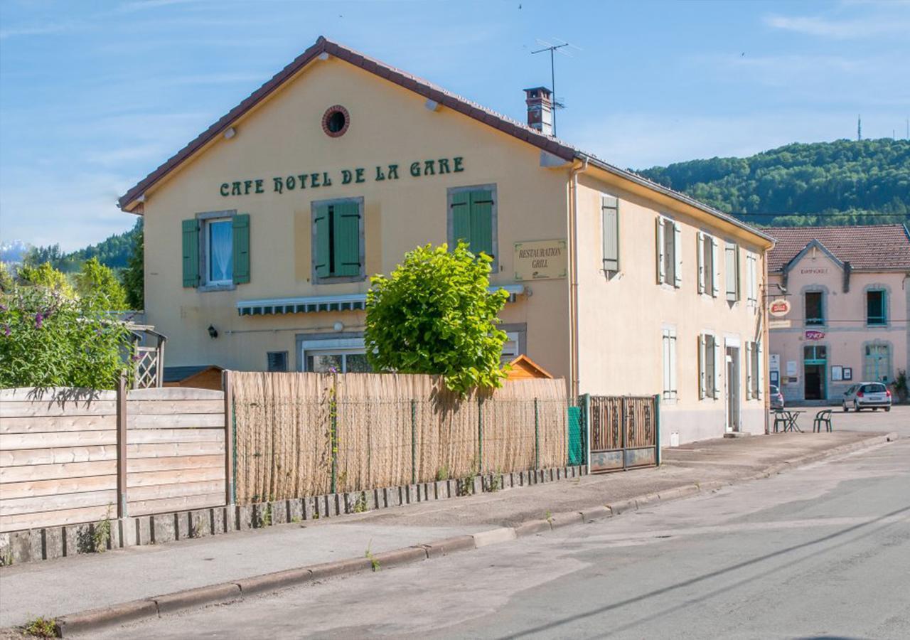 Cafe Hotel De La Gare Champagnole Zewnętrze zdjęcie